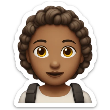 Wednesday girl  sticker