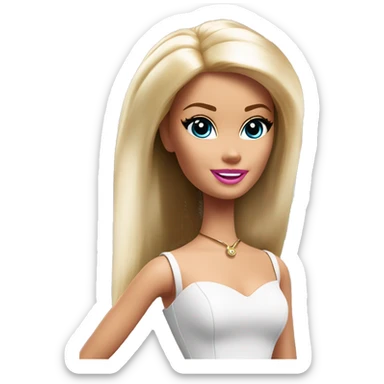 Barbie’s 5 story tall haunted dream hotel  sticker