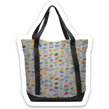 nike swoosh totebag sticker