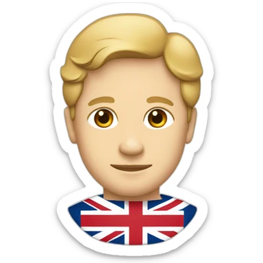 Outline of Great Britain sticker