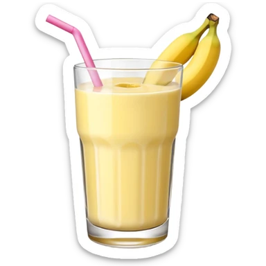 banana smoothie show sticker