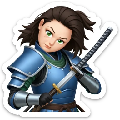 Samurai Defender sticker