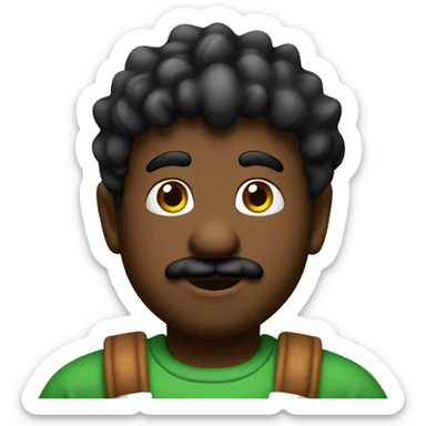 Mario and Luigi's child sticker