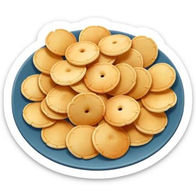 prawn crackers sticker