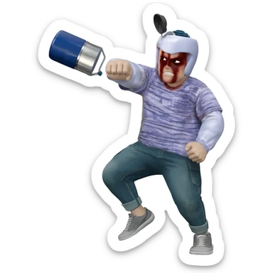 slay baddie with stanley water bottle sticker