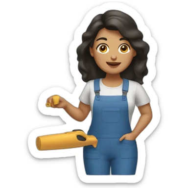 pepa ping working sticker