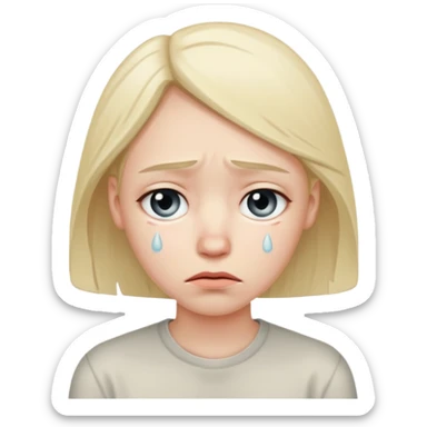 triste sticker