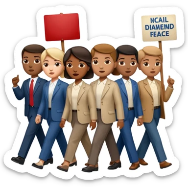 Civil Rights Movement (USA) sticker