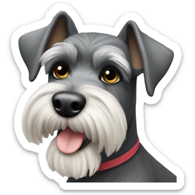 Miniature schnauzer  sticker