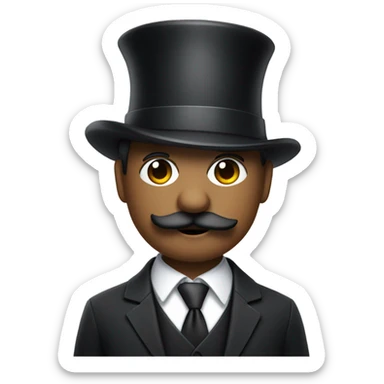 Charlie Chaplin sticker