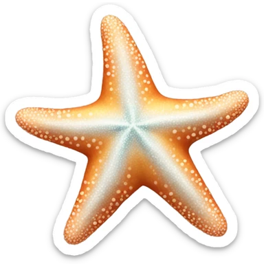 Starfish sticker