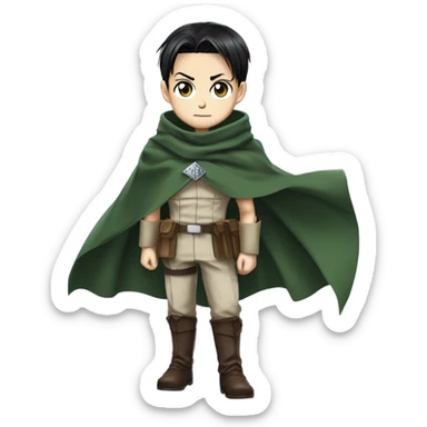 levi ackerman  sticker