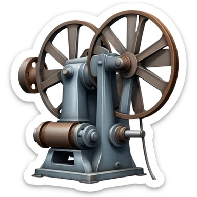 Bridgeport Mill sticker