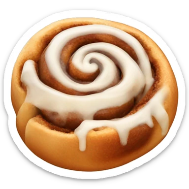 Cinnamon roll sticker