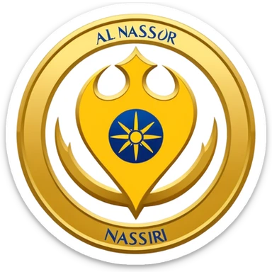 Al Nassr logo sticker