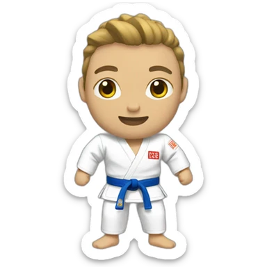 Pop judo sticker