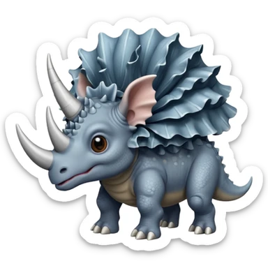 Triceratops sticker