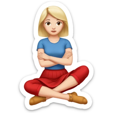 Wife being impatient sticker