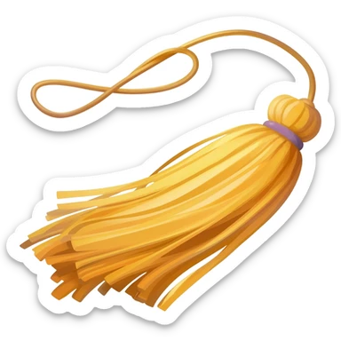 tassel pendant sticker