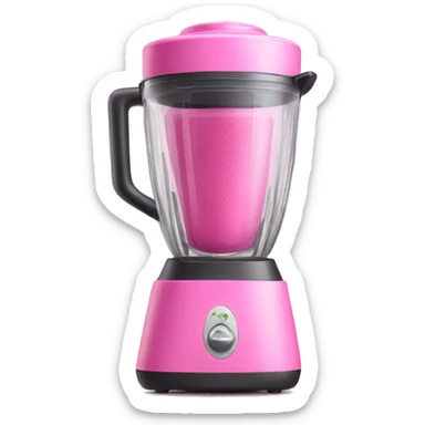Pink blender  sticker