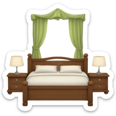 bed sticker