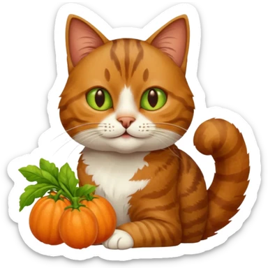 greengrocer's animal sticker