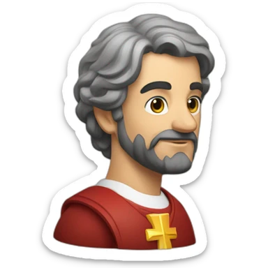 Dos manos la creación de Adán capilla sixtina sticker