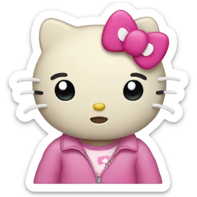 Hello kitty sticker