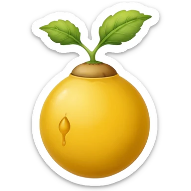 mustard seed sticker