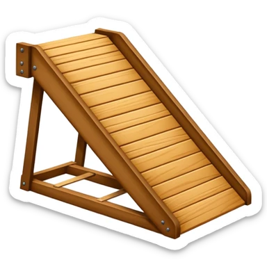 jump ramp on top view sticker