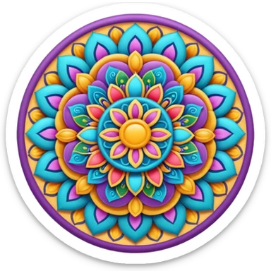 Mandala design  sticker