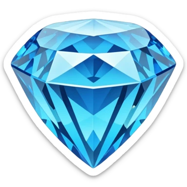Blue Diamond sticker
