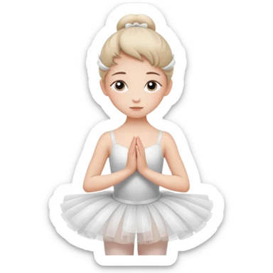 White Suit – Dreamy
 Young ballerina in white outfit, eyes half-closed, peaceful dreamy mood.

















































 sticker