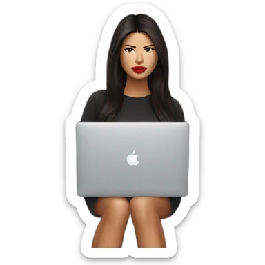 adriana-lima-with-a-macbook sticker