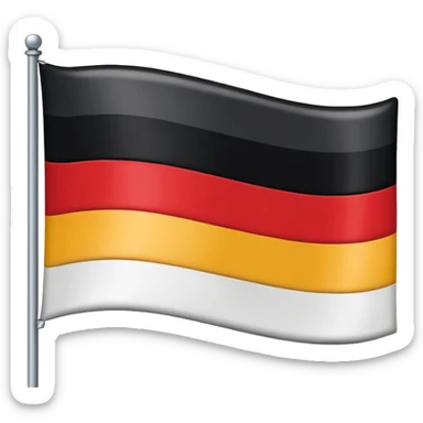 Flag of German Empire sticker