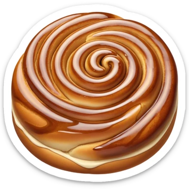 cinnamon bun cinnabon sticker