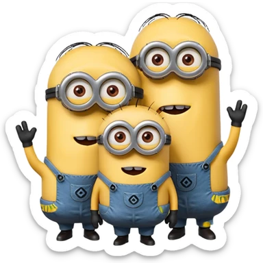 Minions🤰 sticker