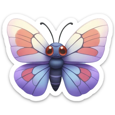 butterfree pokemon sticker