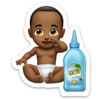 Diddy baby oil sticker