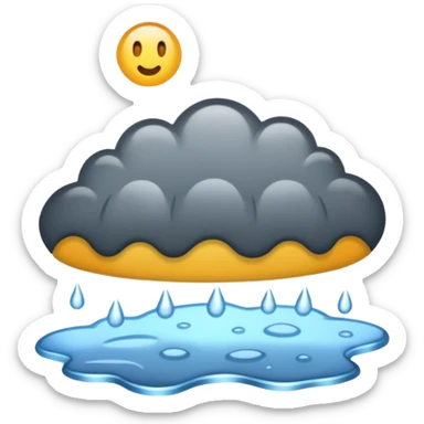 rain season sticker