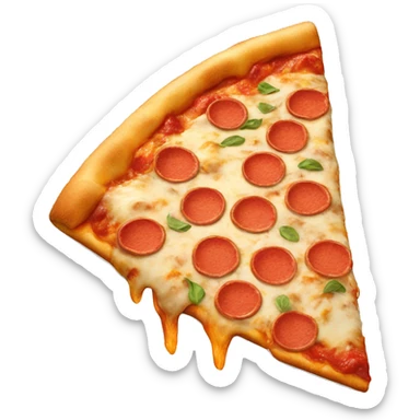 1 million dollars pizza  sticker