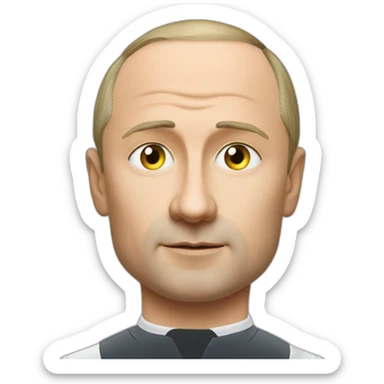 Putin-playing-saccer-with-zelensky-head sticker