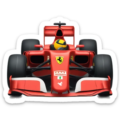 Ferrari formula 1 sticker