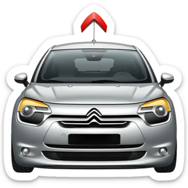 Citroen logo sticker