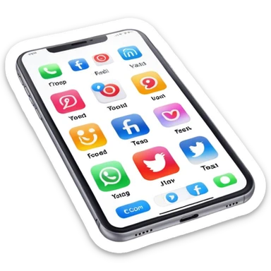 social media content factory sticker