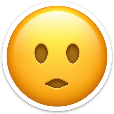 Face sitting emoji sticker