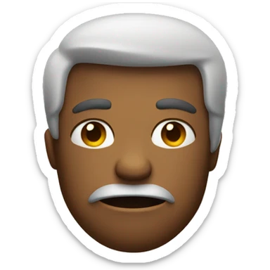  A face with crossed arms, furrowed brows, and a clenched jaw.
 sticker