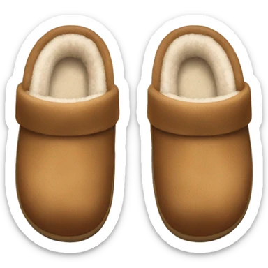 Ugg slippers sticker