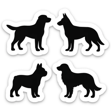 general style, no faces or snouts, variation 2 sticker