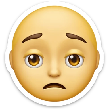 Make a, I don’t care emoji. sticker